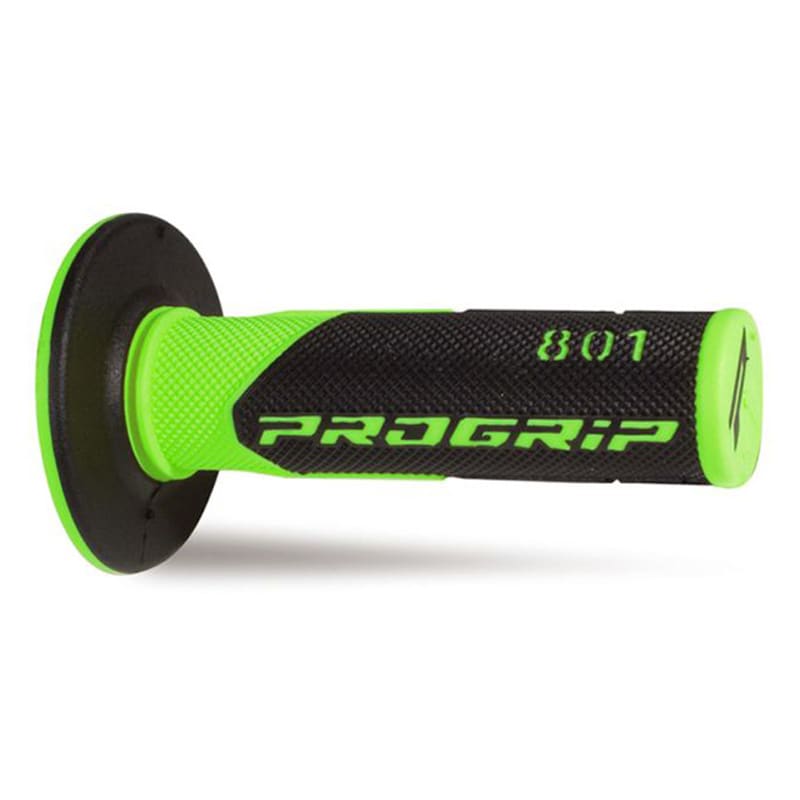Progrip 732-OE-295 Rennradgriffe, fluoreszierend grün/schwarz, doppelte Dichte, mit Loch