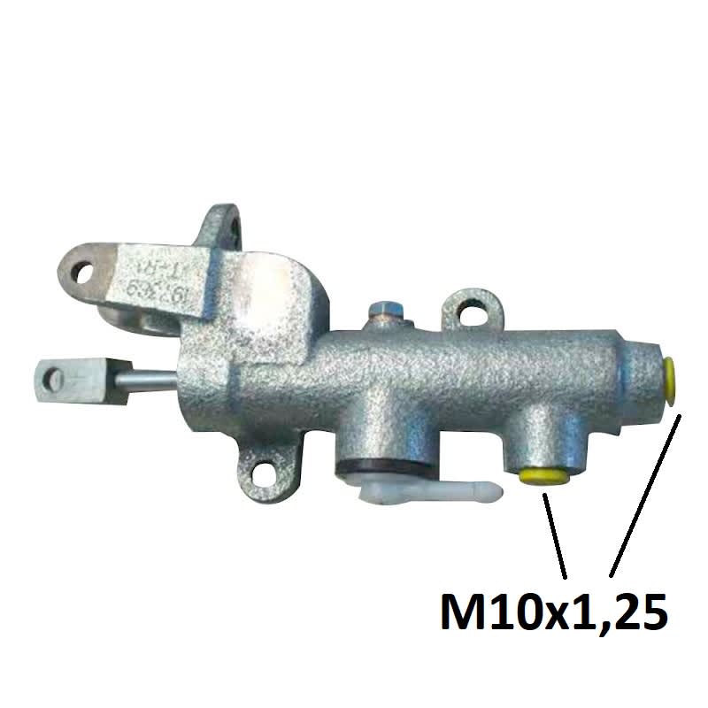 BCR Bremspumpe kompatibel mit Piaggio Ape 220cc Modellen 0035