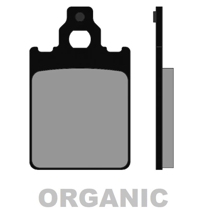 Brenta 3025 Organische Bremsbeläge für Motorräder/Roller