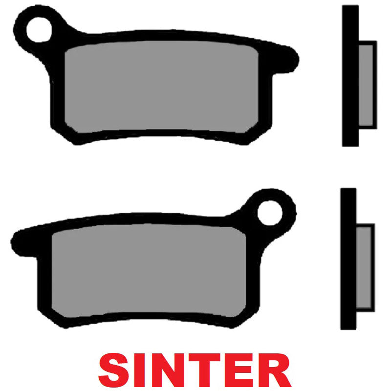 Brenta 4160 Sinterbremsbeläge für Motorräder/Roller