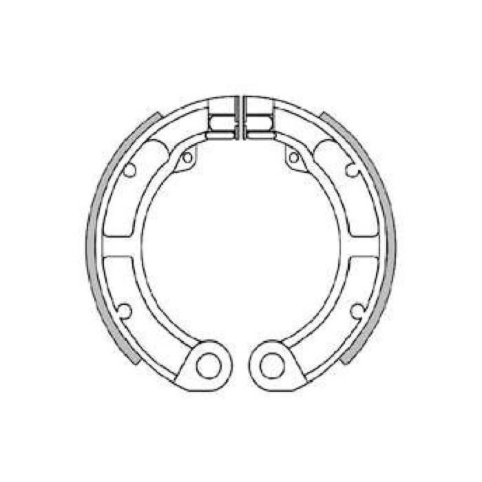 Brenta Ganasce freno moto/scooter 0130