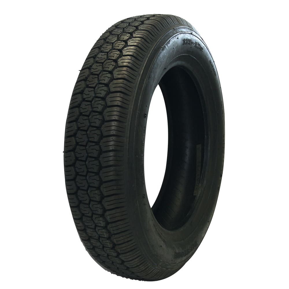 Reinforced front-rear tyre 125 R12 81J 8PR TL design D-823