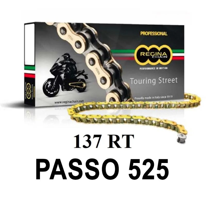 Regina Catena trasmissione moto 137RT 124 maglie passo 525