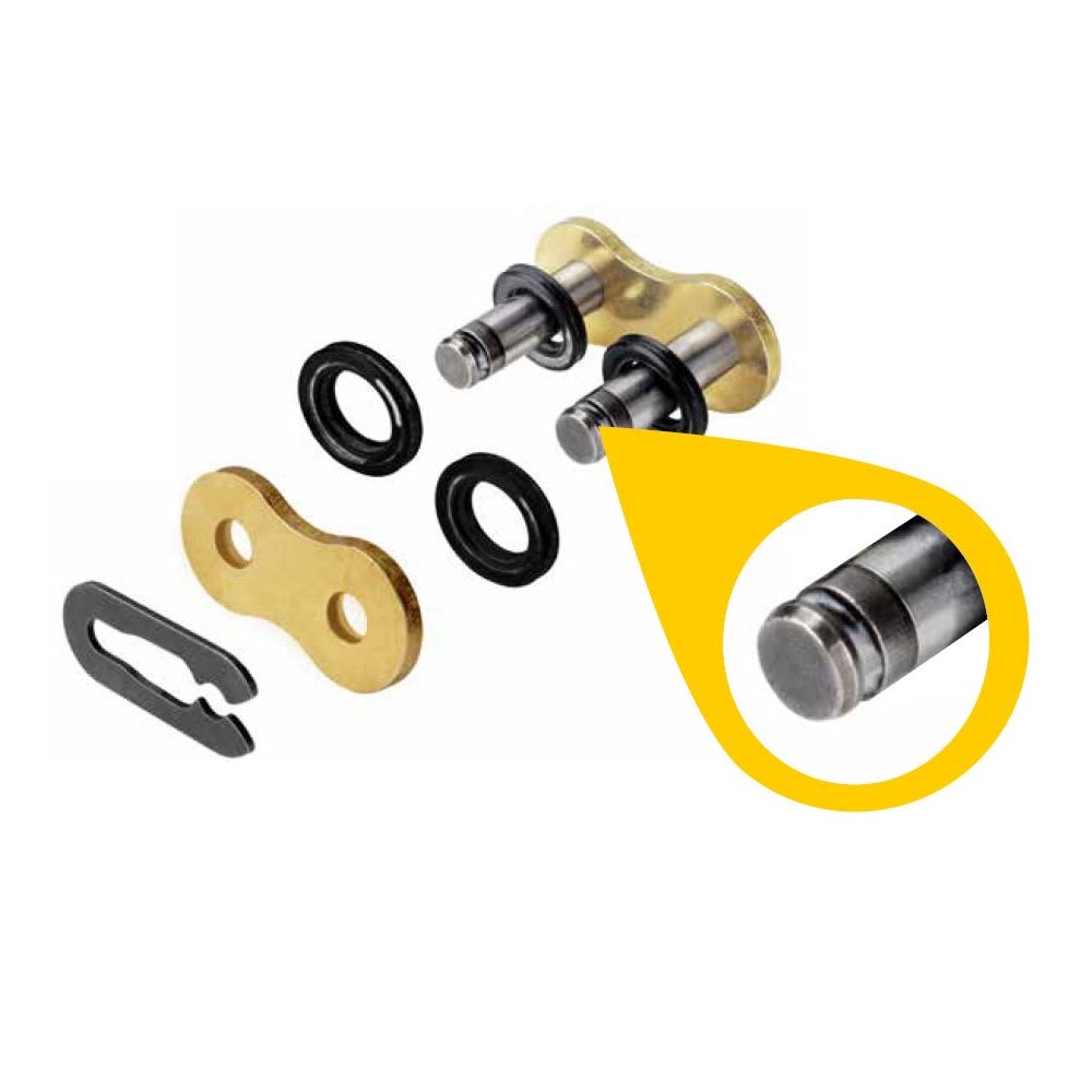 Regina Maglia catena trasmissione moto giunto M42 CAT135QUAD 520