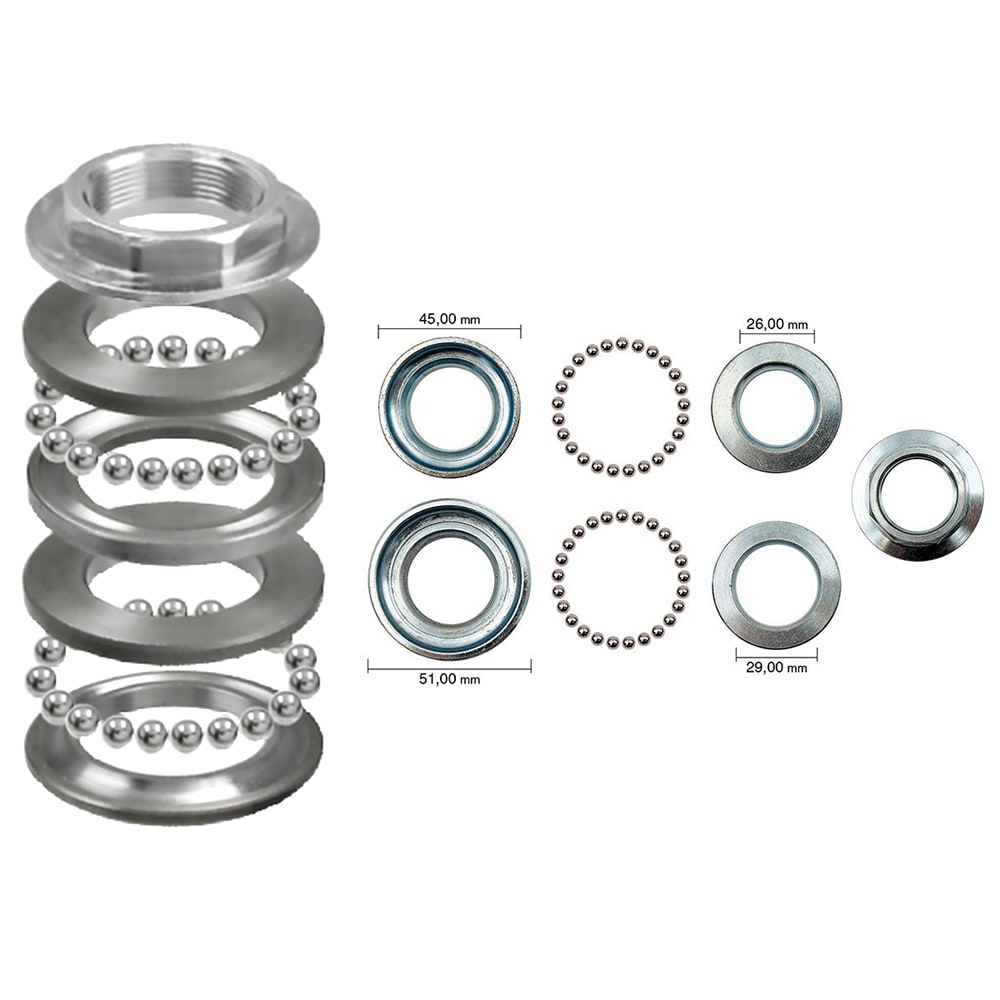 Blast Serie Cuscinetti Sterzo Completa MALAGUTI F15 50