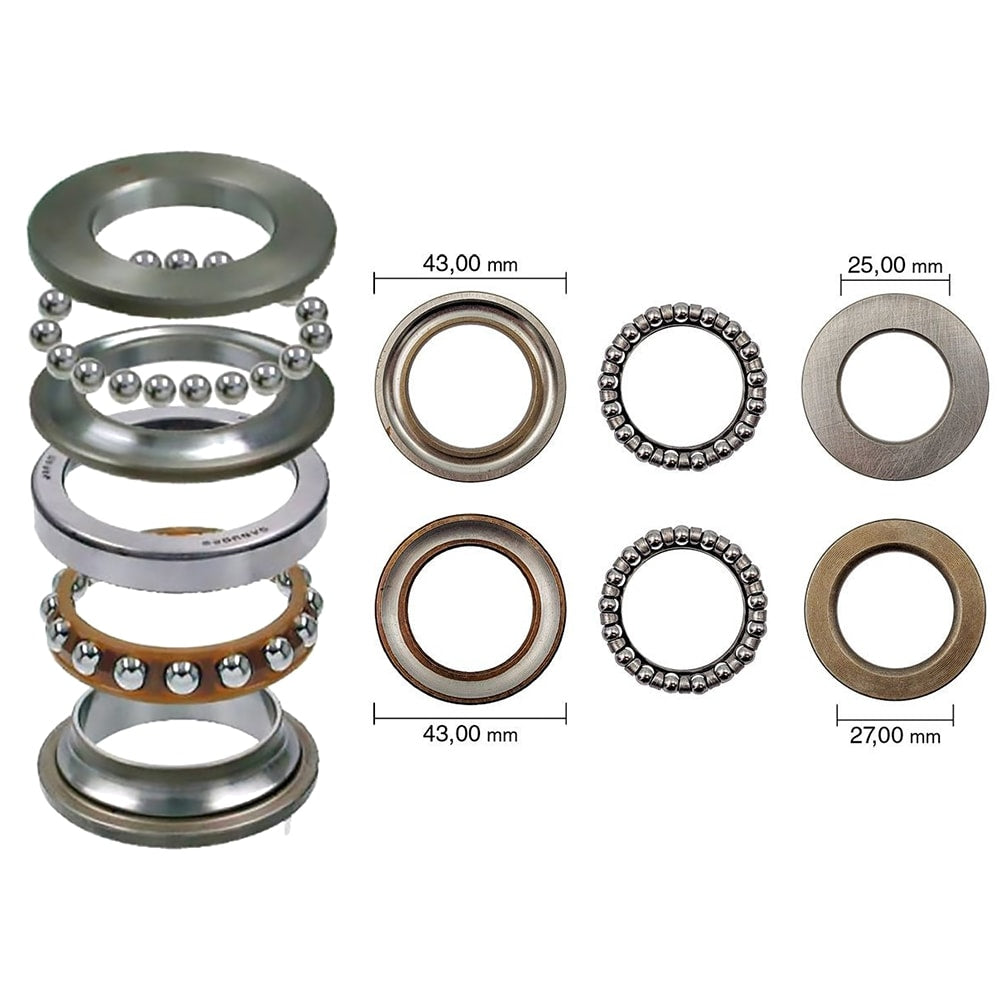 Blast Serie Cuscinetti Sterzo Completa YAMAHA MAJESTY 125 98-09