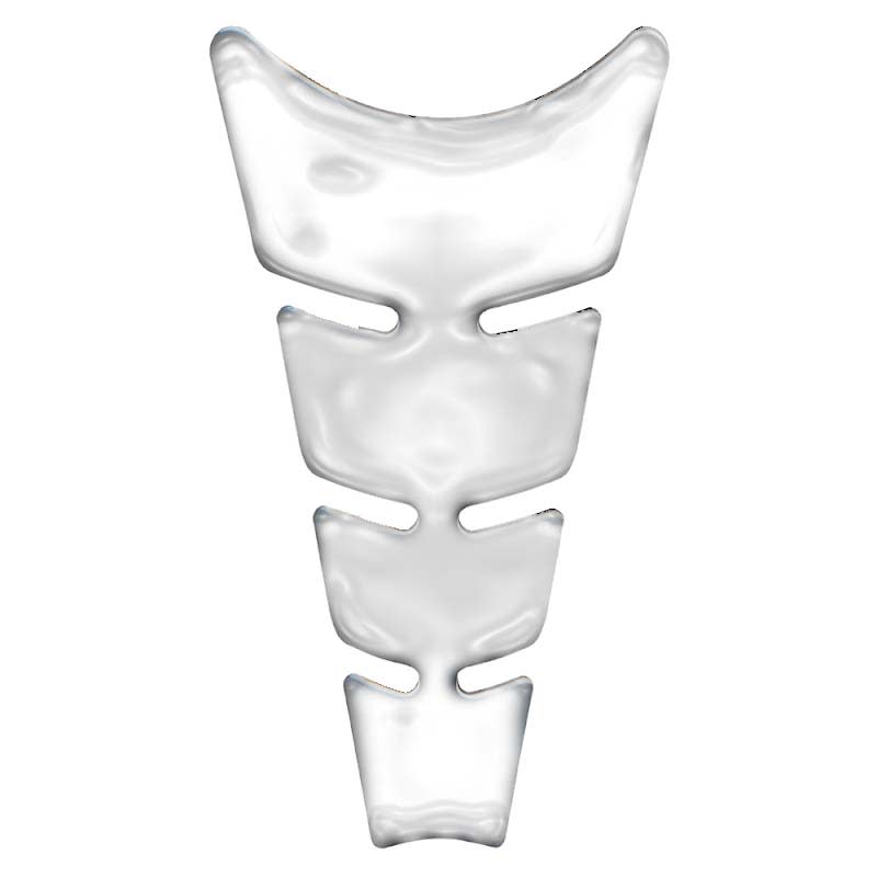 BCR Protezione serbatoio 3D adesiva in rilievo resinata SLIM Trasparente
