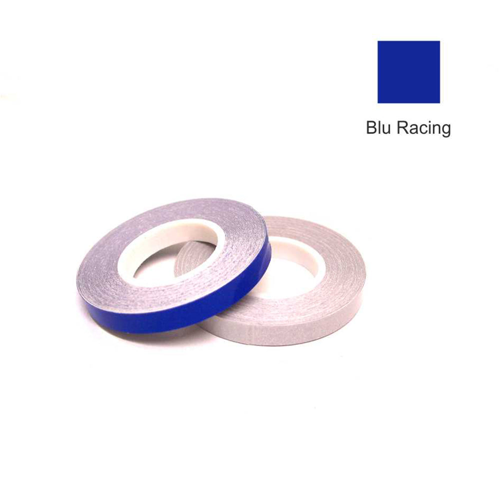 BCR Reflective Stripe for Motorcycle Rims 7mm x 7m up to 4 x 20" Rims Blue