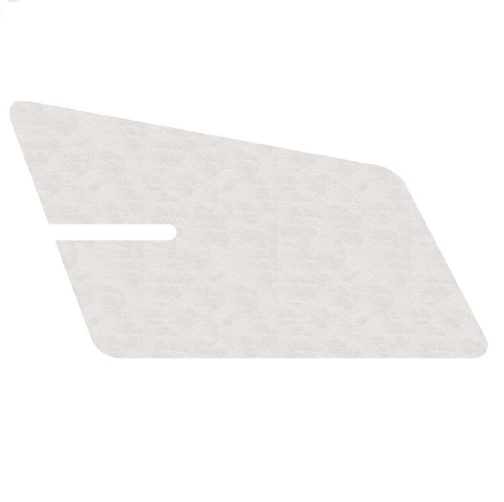 BCR RHINO SIDE Motorcycle Tank Pad Protector White