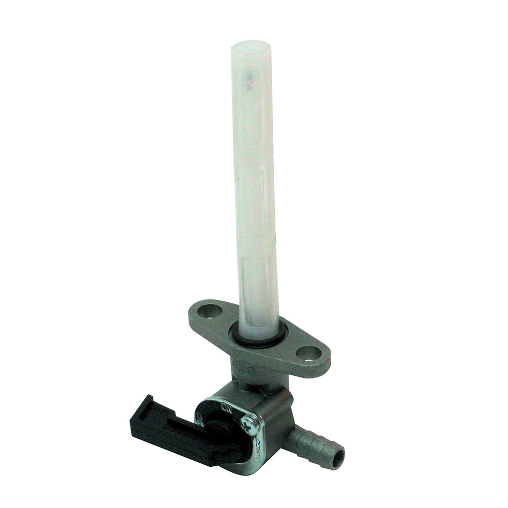 BCR Universal-Kraftstoffhahn mit rechtem Auslass, 34-mm-Befestigungsloch