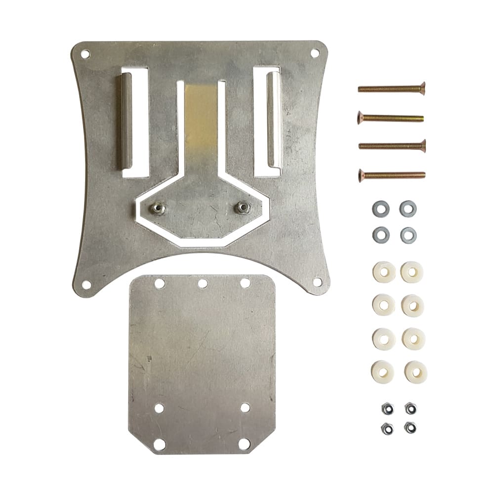 BCR Removable Rear License Plate Holder for Enduro Motorcycles