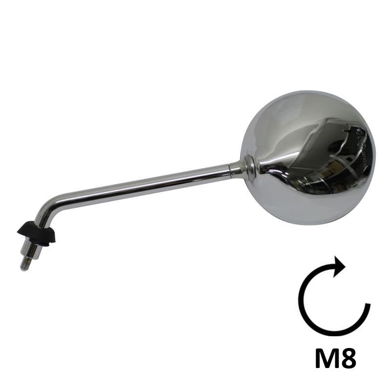 Vicma Specchio cromato sinistro con modelli Piaggio Vespa 125/25 0/300cc