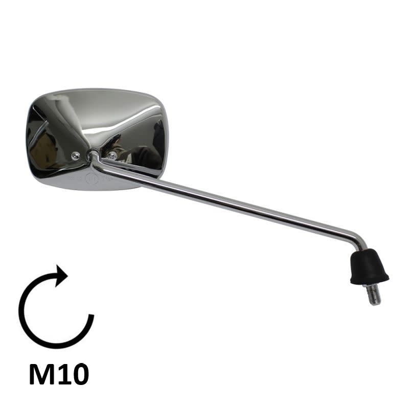 BCR Specchio cromato destro compatibile con modelli Piaggio 125/250cc