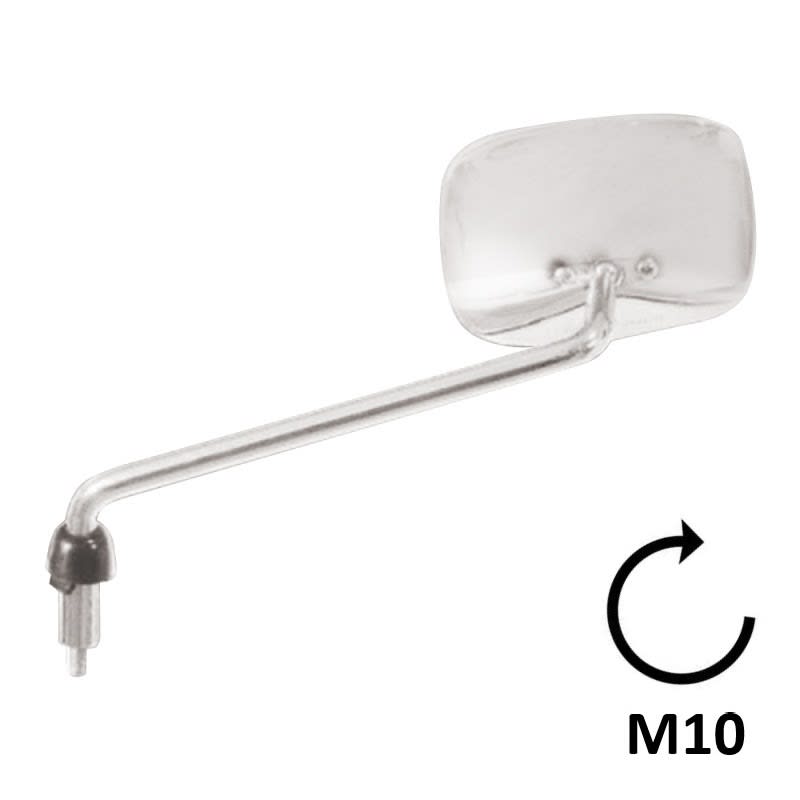 BCR Specchio cromato sinistro compatibile con modelli Piaggio 125/250/300c c