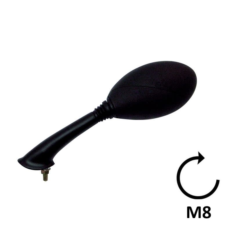 BCR Specchio nero sinistro compatibile con modelli Derbi-Piaggio 50/125/15 0cc