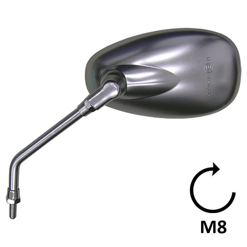 BCR Specchio cromato sinistro compatibile con modelli Kymco 50/125/150cc