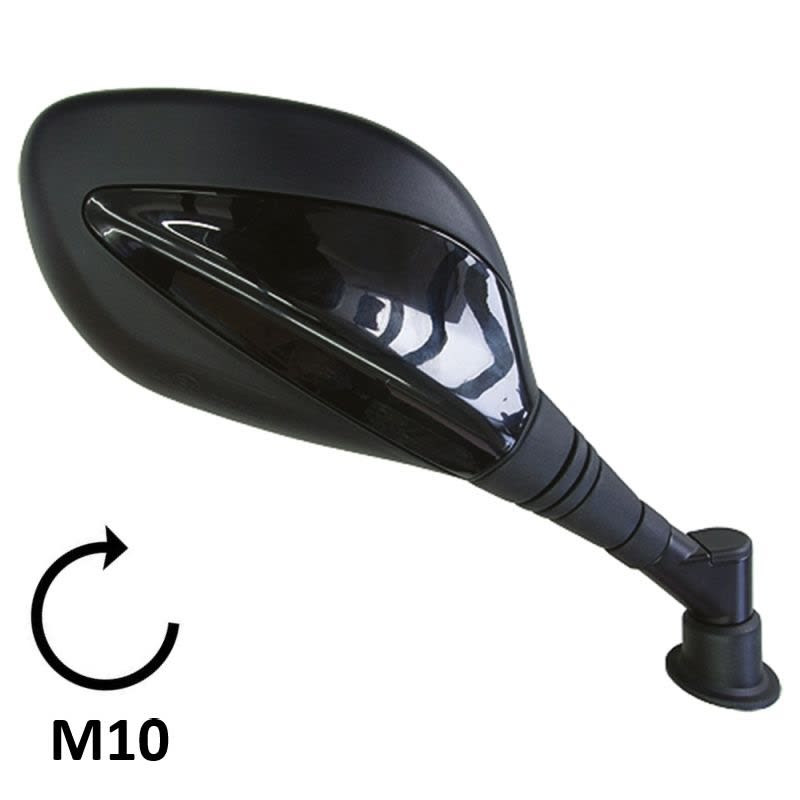 BCR Specchio nero destro compatibile con modelli Kymco 125/200/300cc 2675