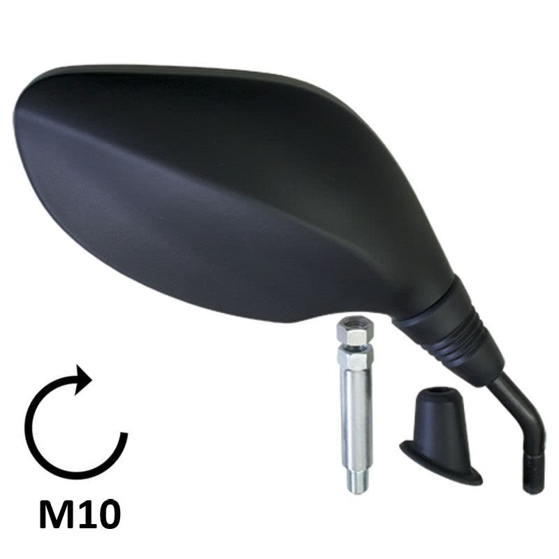 BCR Specchio nero destro compatibile con modelli Honda 125/150cc 2895