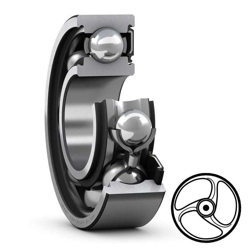 Skf Cuscinetto 6202-RSH - 15x35x11