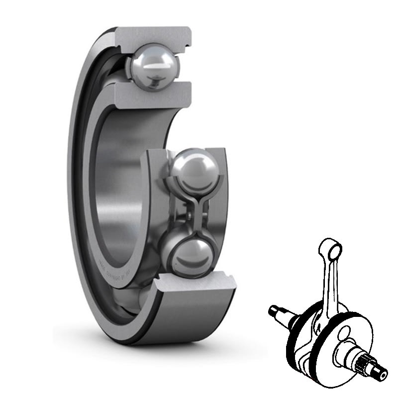 Skf Cuscinetto 6303 - 17x47x14