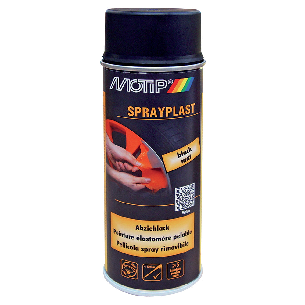 Motip Vernice SPRAY PLAST flessibile adatta alle superfici lucide Arancio