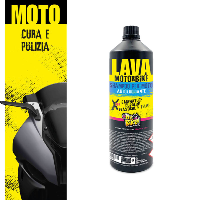 Dr Bike-Moto Shampoo Lavaggio Moto LAVA MOTORBIKE 1L