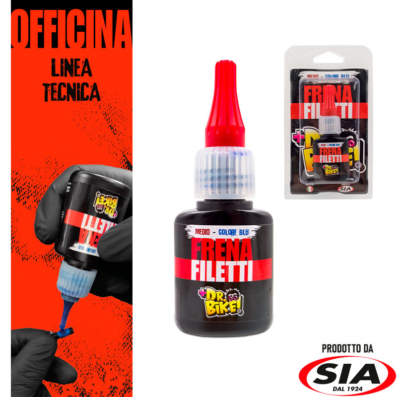 Dr Bike-Moto Frenafiletti Medio Colore Blu 10ml