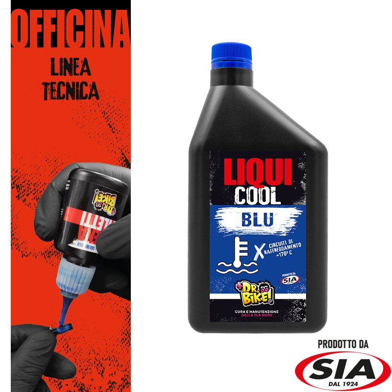 Dr Bike-Moto Liquido Radiatori Blu Puro 1L
