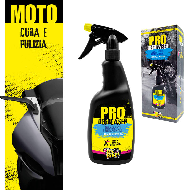 Dr Bike-Moto Sgrassatore professionale PRO DEGREASER 750ml