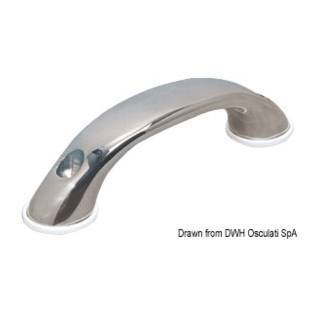 Osculati Maniglia completa di basetta in plastica 170 mm 41.105.00