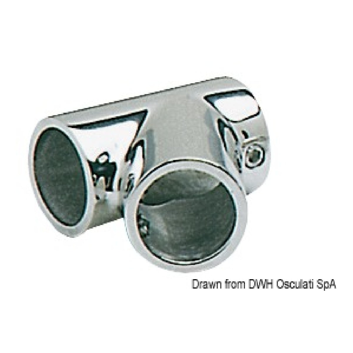 Osculati Giunto inox T 60 pulpito 41.114.22