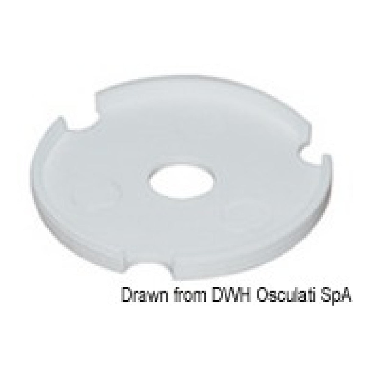 Osculati Sottobase per pulpito in polietilene 41.133.00
