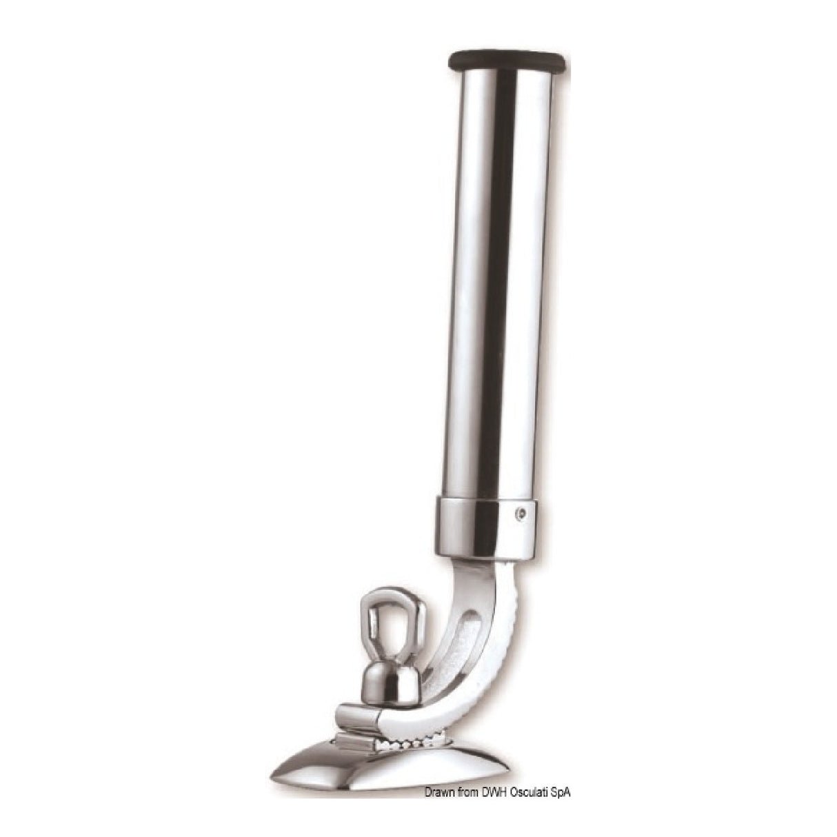 Osculati Portacanna da pesca cromato snodato 41.170.00