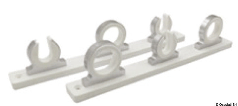 Osculati 3-fach Rutenhalter aus Aluminium 41.170.22