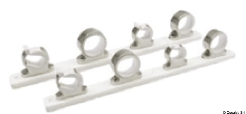 Osculati 4-fach Rutenhalter aus Aluminium 41.170.23