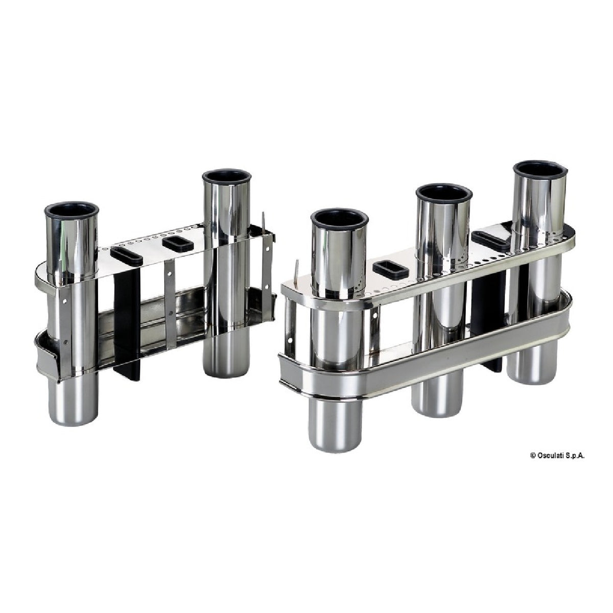 Osculati Portacanna acciaio inox 2/3 posti 41.170.52