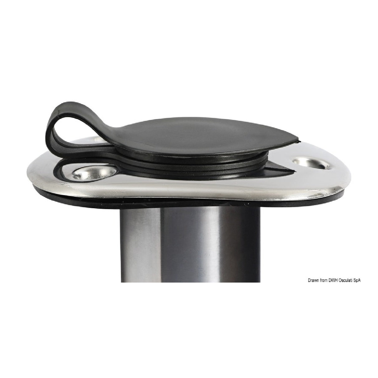 Osculati Portacanne incasso inox 42 mm 41.211.70