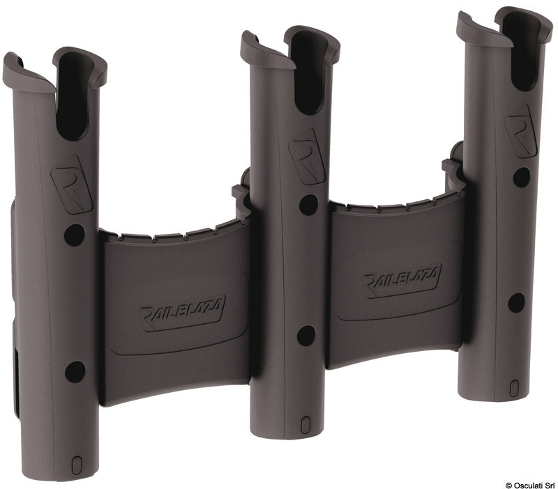 Railblaza RodStow Triple with Caddy Black 09-0011-11