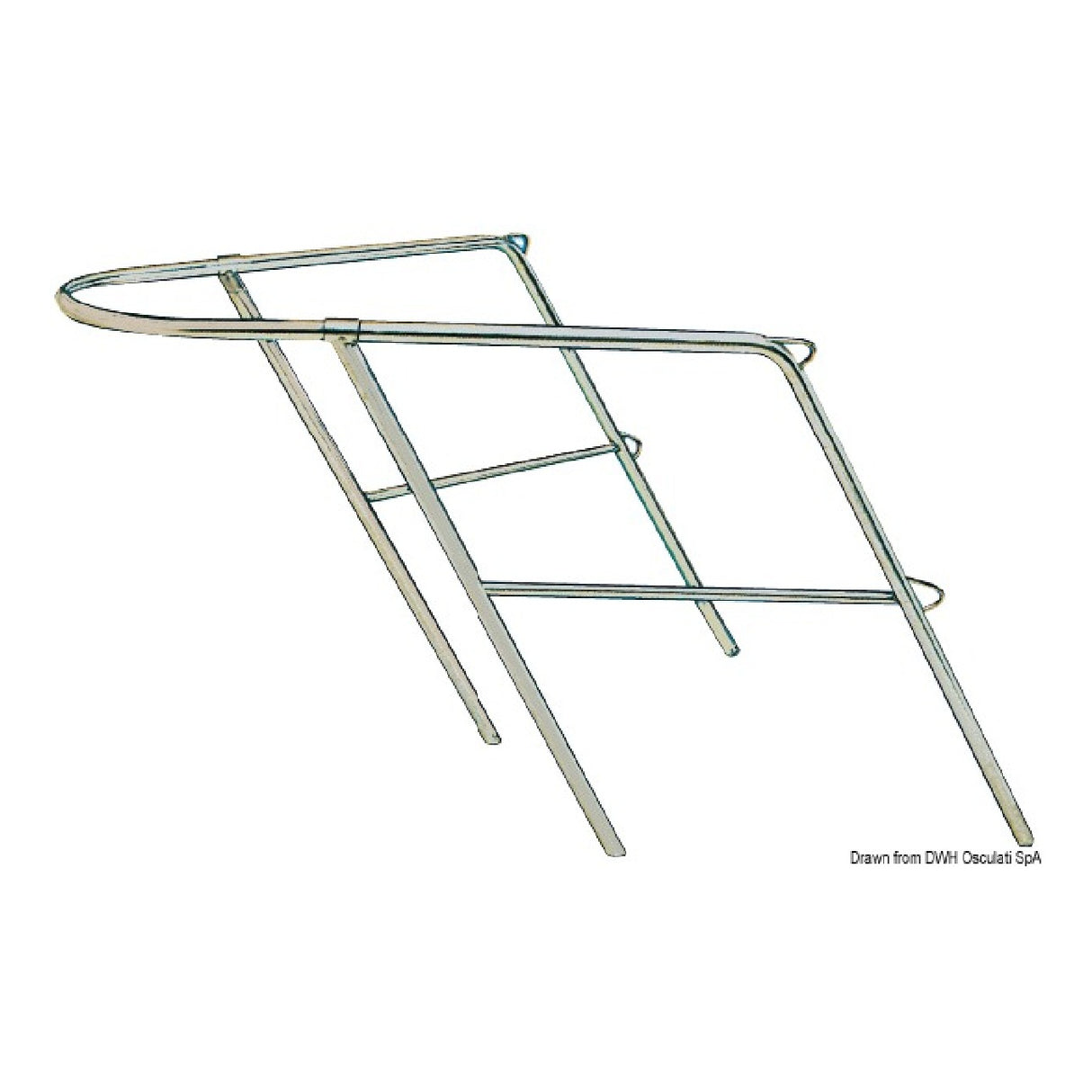 Osculati Pulpito de proa para velas de hasta 9 metros 41.671.00