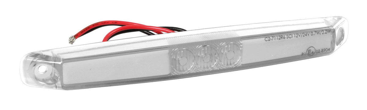 Lampa Luce Ingombro 15 LED SMD 12/24V Bianca IP67