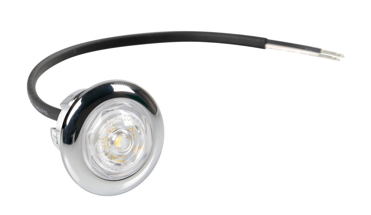 Lampa Luce di Ingombro a Incasso 1 LED 12/24V Bianca