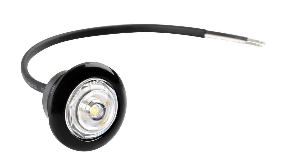 Lampa Luce di Ingombro a Incasso 1 LED 12/24V Bianca