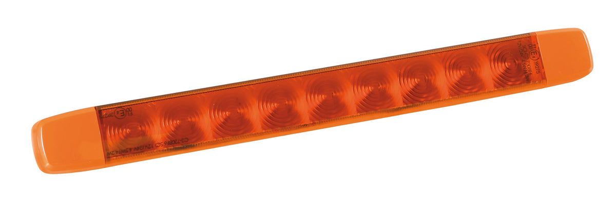 Illumi luce ingombro a 9 Led montaggio in superficie, 12/24V Arancio 1 funzione 41541