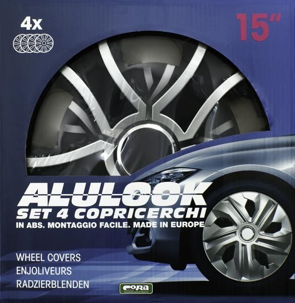 Cora Satz mit 4 15'' Alulook Bis Mix Radkappen