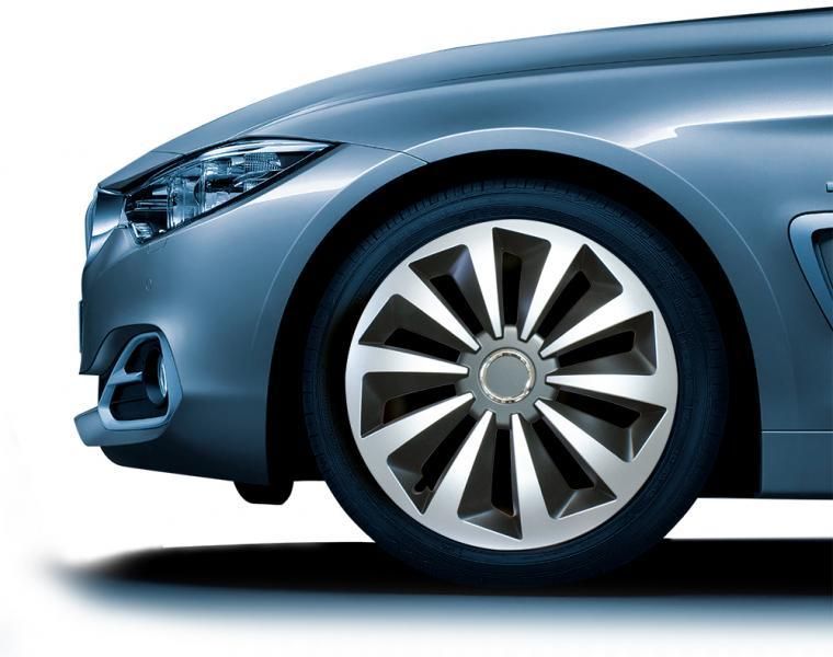 Cora Set of 4 15'' Alulook Fox Mix Wheel Covers