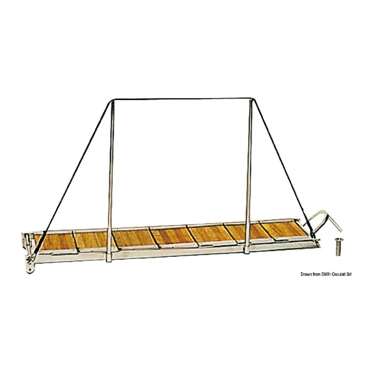Osculati Passerella/scaletta in acciaio inox 42.647.00