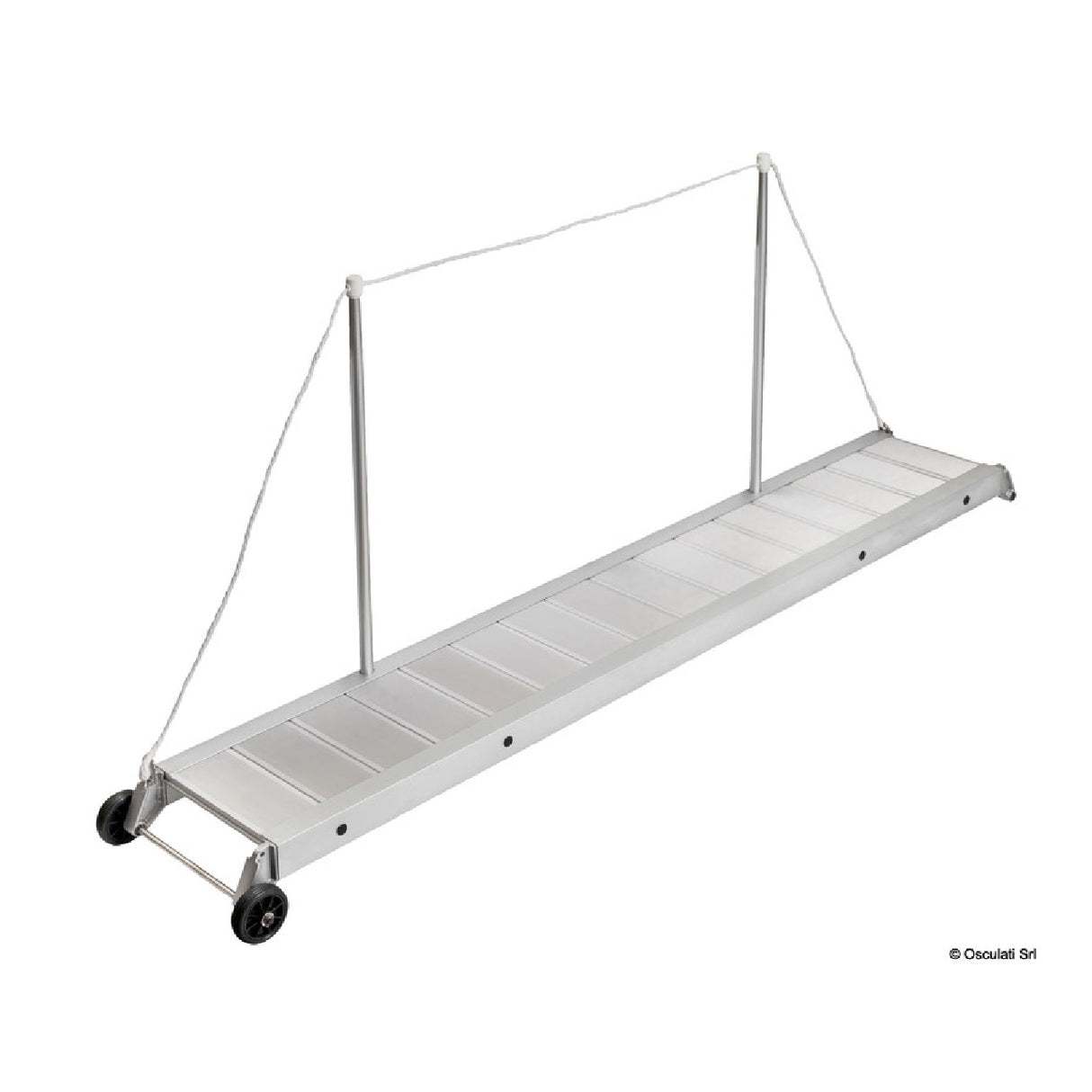 Pasarela de aluminio Osculati con montantes sobredimensionados 42.660.00