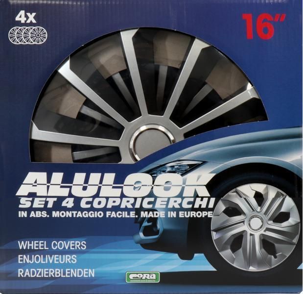 Cora Satz mit 4 Radkappen, 16 Zoll, Fame Mix