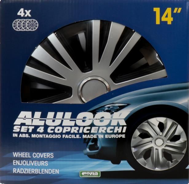 Cora Set mit 4 Radkappen, 14 Zoll, Glory Mix
