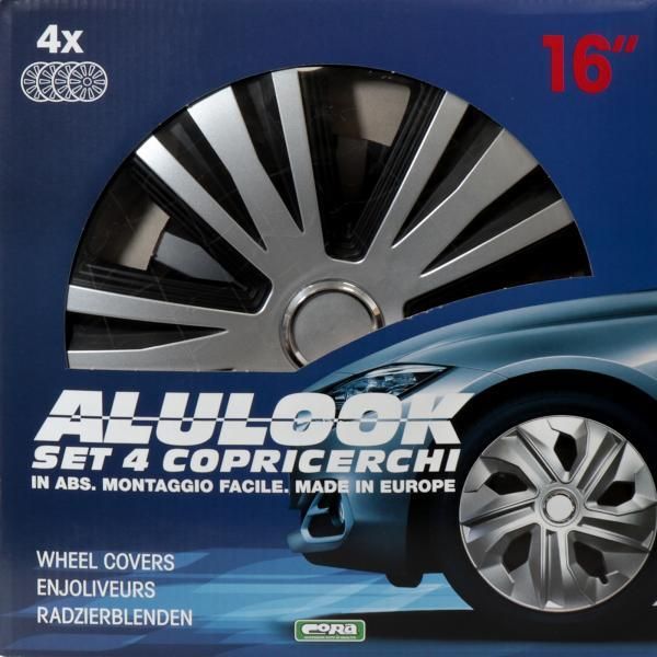 Cora Satz mit 4 Radkappen, 16 Zoll, Glory Mix